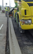 Ouvrage mixte bordure et caniveau béton